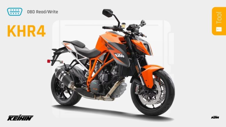 Keihin KHR4 Chiptuning: KTM per OBD mit AutoTuner