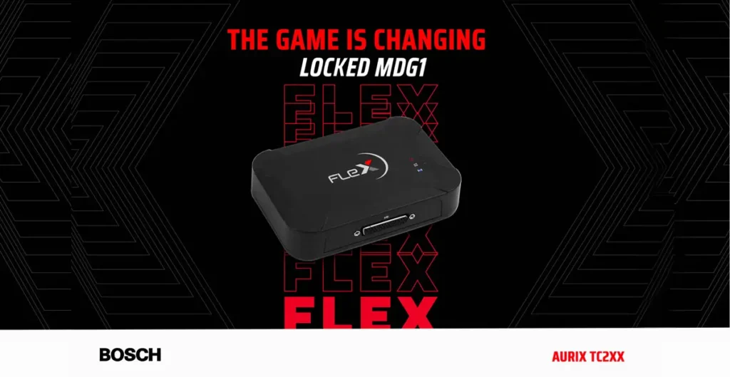 Bosch MDG1 Chiptuning: Flex 8.0 Boot ohne RFT-Service