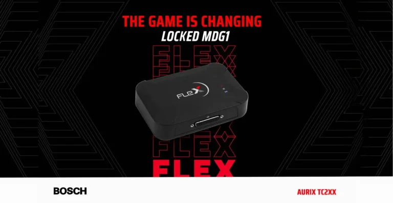 Bosch MDG1 Chiptuning: Flex 8.0 Boot ohne RFT-Service