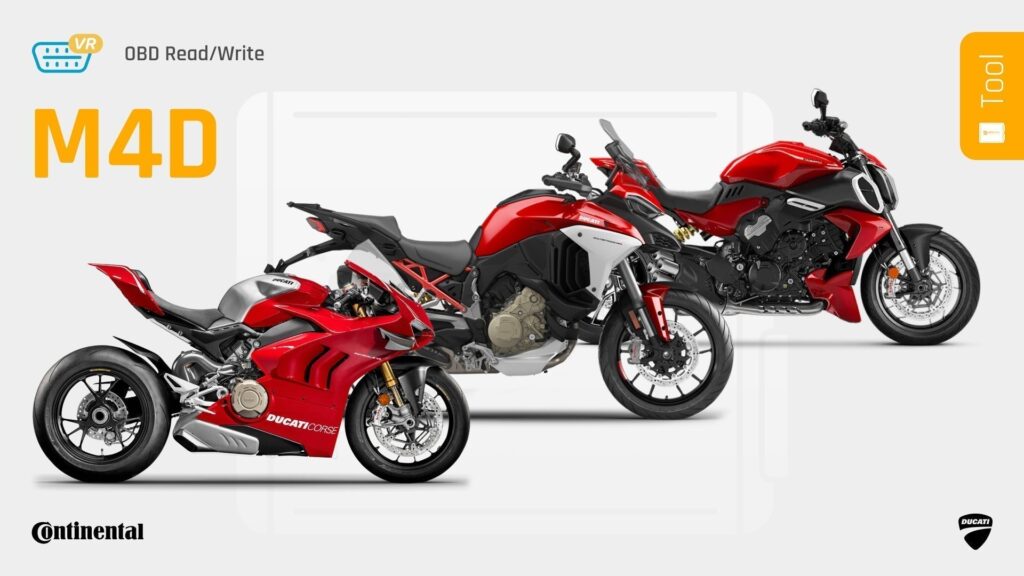 Continental M4D Chiptuning für Ducati per OBD