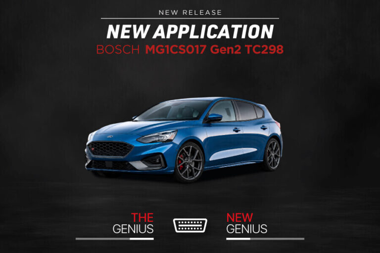 Bosch MG1CS017 Gen2 Chiptuning: OBDII-Protokoll für Ford