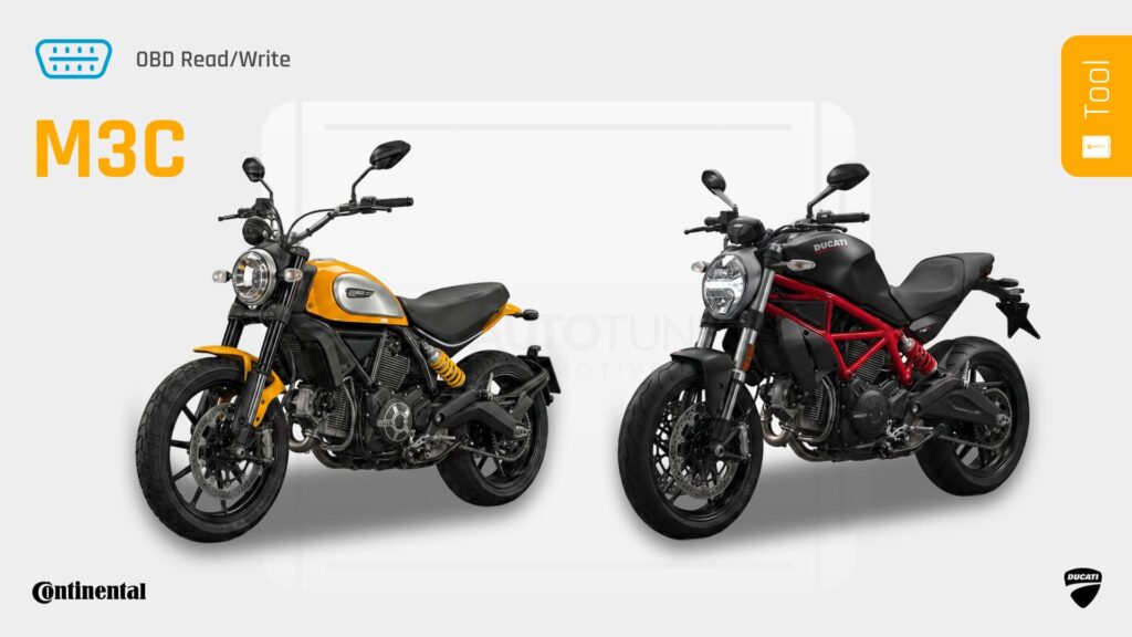 Continental M3C Chiptuning für Ducati per OBD