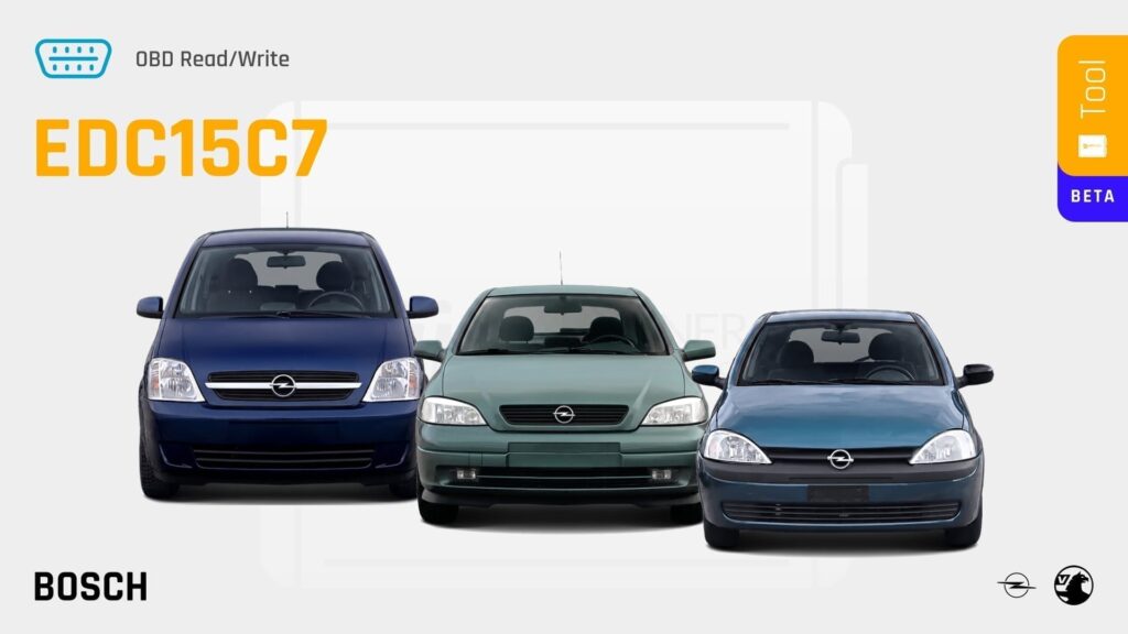 Bosch EDC15C7 Chiptuning: Opel 1.7 DTI per OBD (BETA)