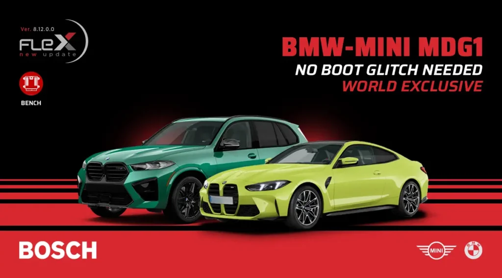 Bosch MDG1 Chiptuning bei BMW & Mini: Bench ohne Boot