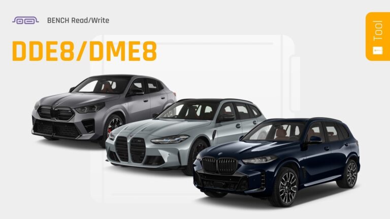 Bosch MG1CS049 Chiptuning: BMW DDE8/DME8 per Bench