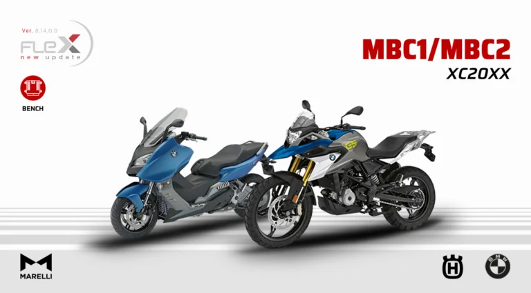 Marelli MBC1 MBC2 Chiptuning: Flex 8.14.0.0 mit Bench