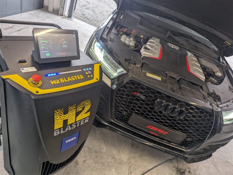 Texa H2 Blaster Motorreinigung Audi RS APR VTEC Chiptuning Leipzig