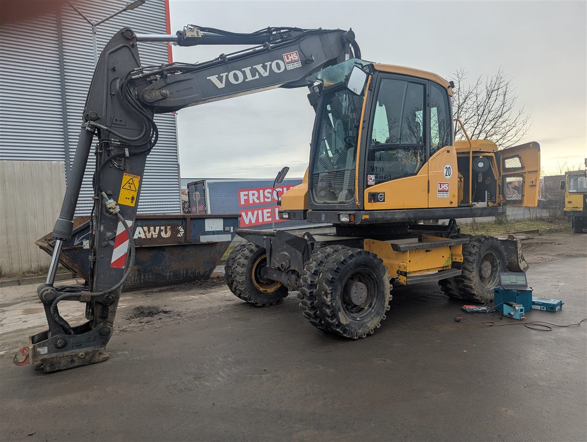 Volvo Bagger DPF Chiptuning – VTEC Baumaschinen Leipzig