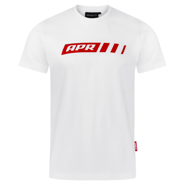 Premium APR Essentials T-Shirt Flock weiß