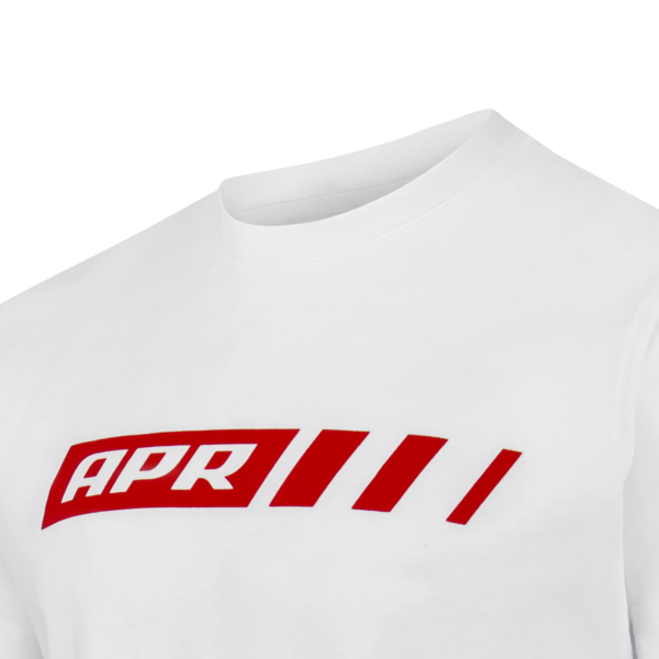 Premium APR Essentials T-Shirt Flock weiß – Produktnummer APRCW41108716 | VTEC Chiptuning