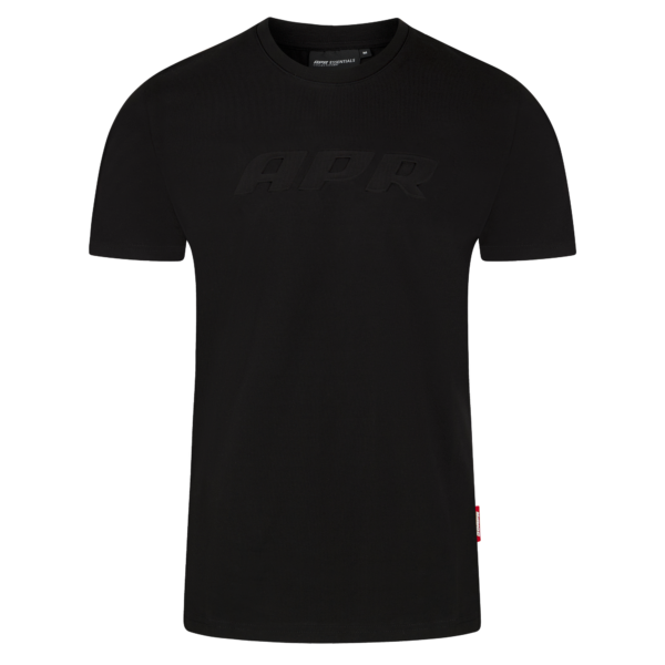 Premium APR Essentials T-Shirt Embossed schwarz