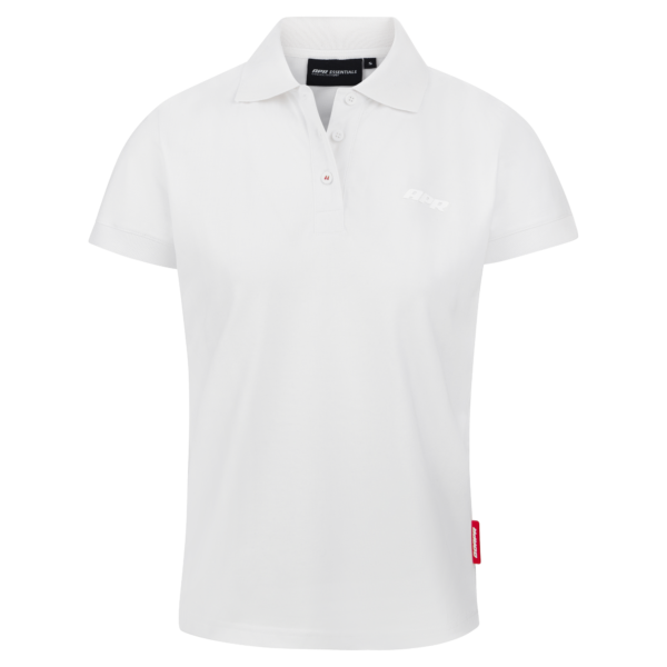 Premium APR Essentials Polo-Shirt Damen weiß