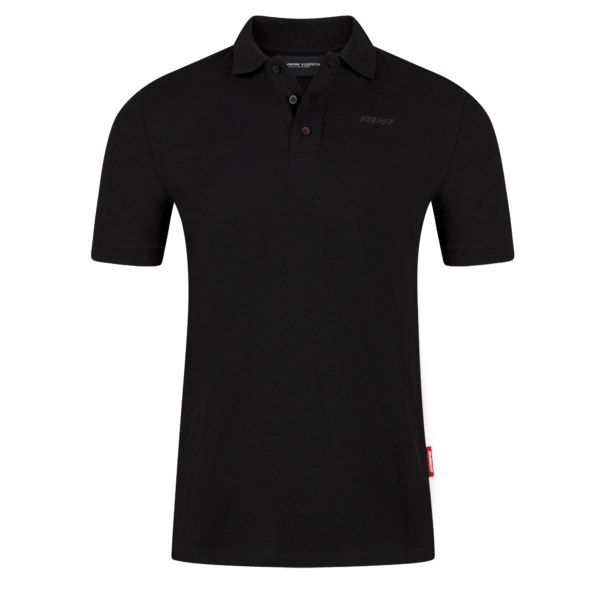 Premium APR Essentials Polo-Shirt Herren schwarz