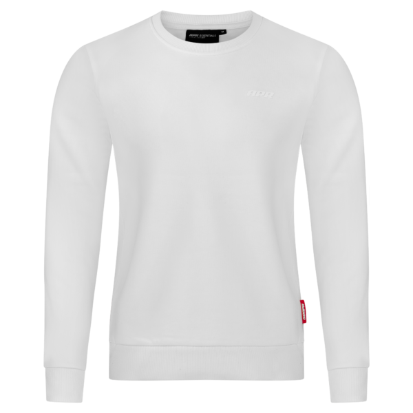 Premium APR Essentials Sweater Rubber weiß