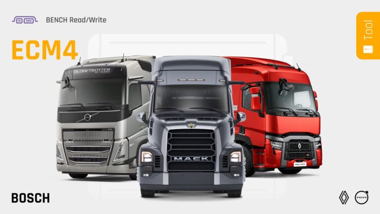 Bosch ECM4 Chiptuning: Neu für Renault, Volvo und Mack Trucks