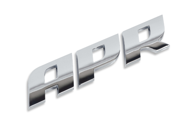 APR Badge - Poliert Silber APR Badge - Poliert Silber – Produktnummer A1000006 | VTEC Chiptuning