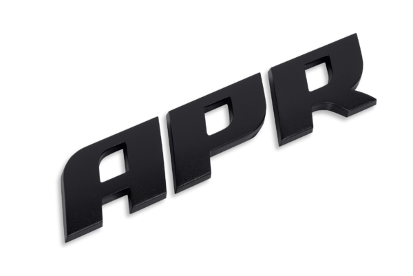 APR Badge - Satin Black – Produktnummer A1000008 | VTEC Chiptuning