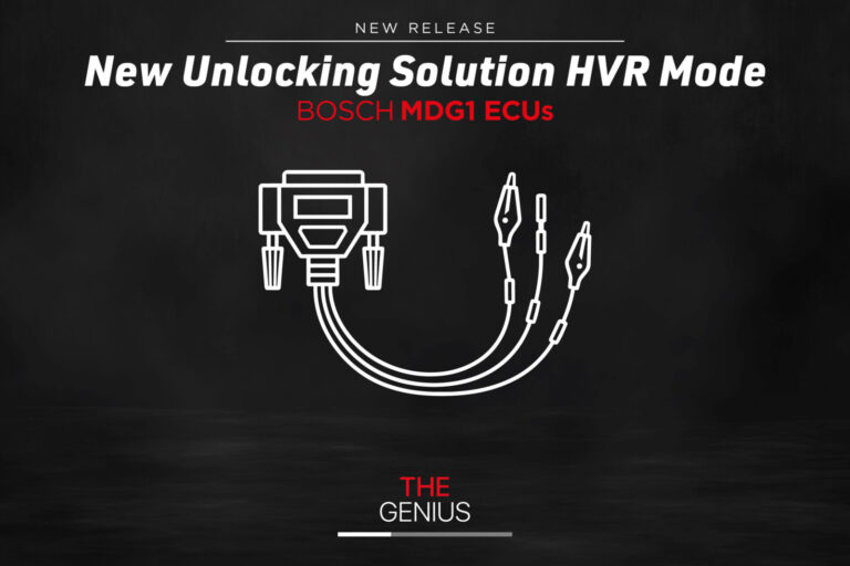 Bosch MDG1 Chiptuning: HVR Mode für TheGenius von Dimsport