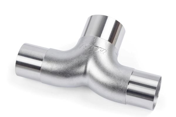 APR T-Stück 76mm (3") auf 63.5mm (2.5") APR T-Stück 76mm (3") auf 63.5mm (2.5") – Produktnummer EXH0433 | VTEC Chiptuning
