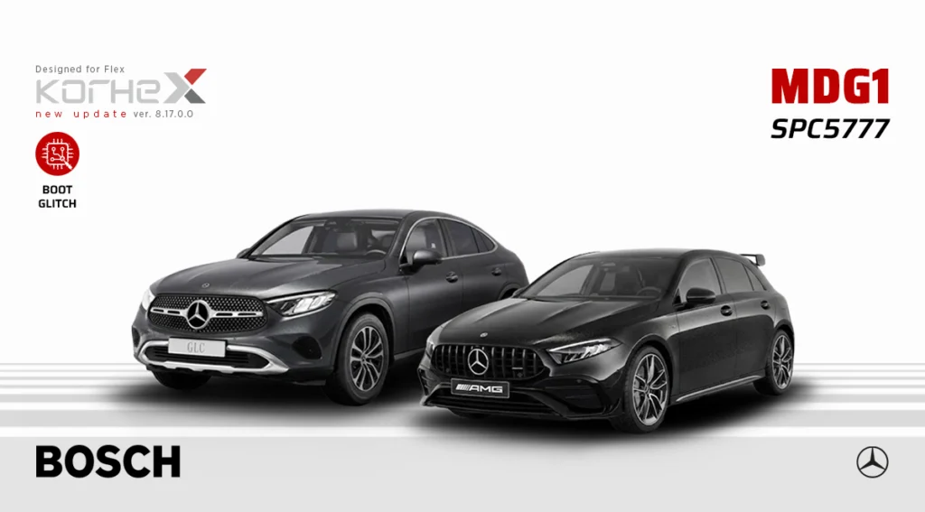 Mercedes Bosch MD1CP001 Chiptuning per Boot Glitch