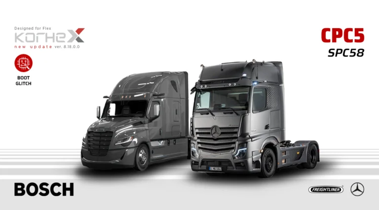 Mercedes Truck Bosch CPC5 Chiptuning per Boot Glitch